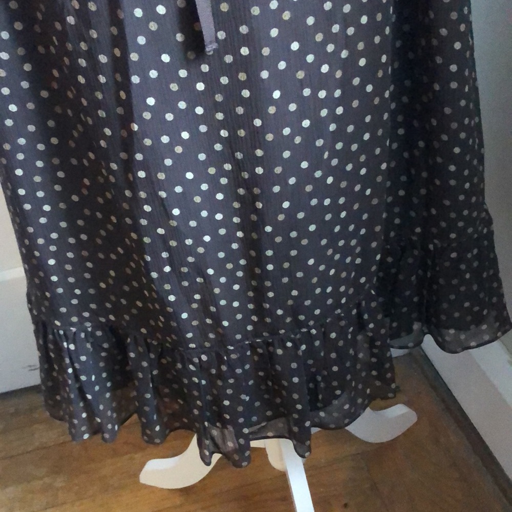 EUC Banana Republic Silk Georgette Dress Sz.14 - Picture 6 of 8